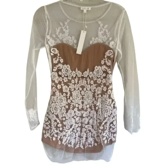aura mini dress Retrofête Women's Aura Dress - Gold